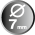 Pictogramm 7mm Durchmesser